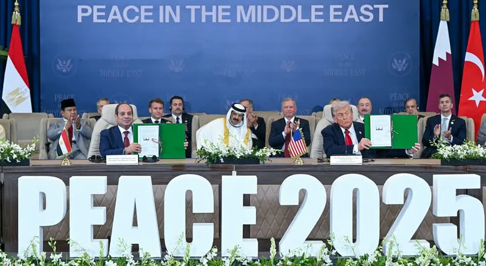 قادة أمريكا ومصر وقطر وتركيا يوقعون “اتفاق غزة” في قمة شرم الشيخ برعاية إقليمية ودولية
