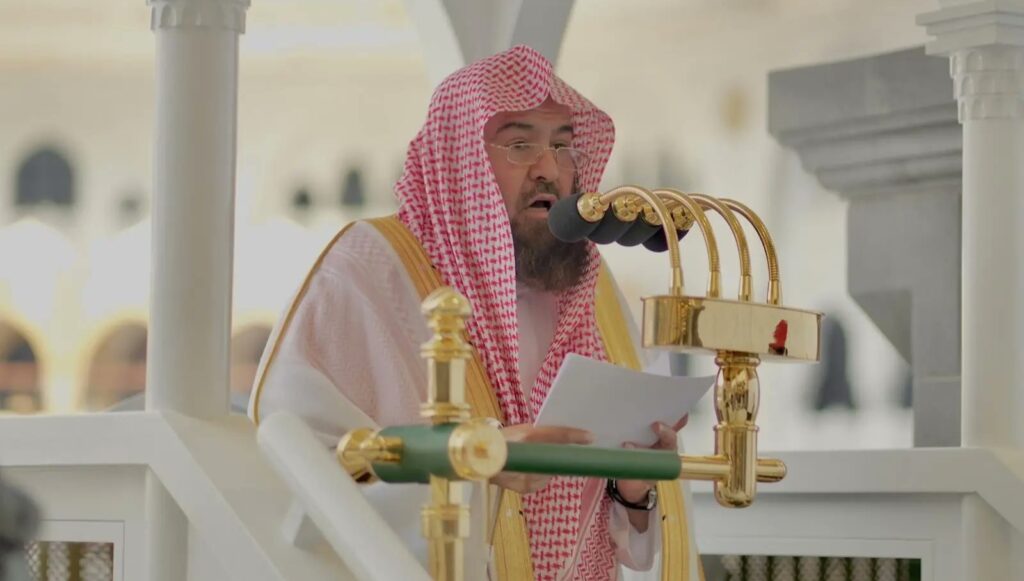 السديس: حقوق العباد من أعظم ما يُتقى.. وحذارِ ظلم الدماء والأموال والأعراض