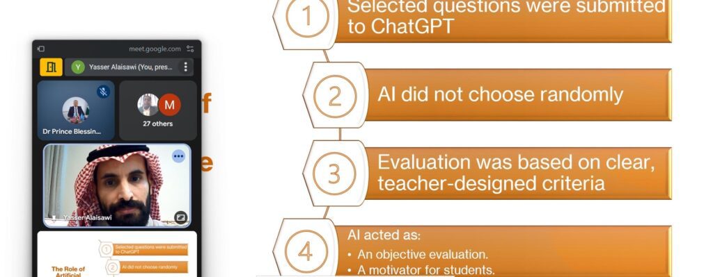 معلم سعودي يعرض برنامجًا مبتكرًا لدمج التفكير الناقد بالذكاء الاصطناعي في ملتقى رابطة المعلمين الدولية بالمملكة المتحدة