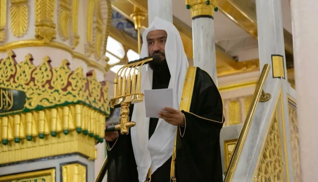 الشيخ الدكتور عبدالله البعيجان في خطبة الجمعة من المسجد النبوي: “الماء” من أعظم النعم الشيخ الدكتور عبدالله البعيجان في خطبة الجمعة من المسجد النبوي: “الماء” من أعظم النعم