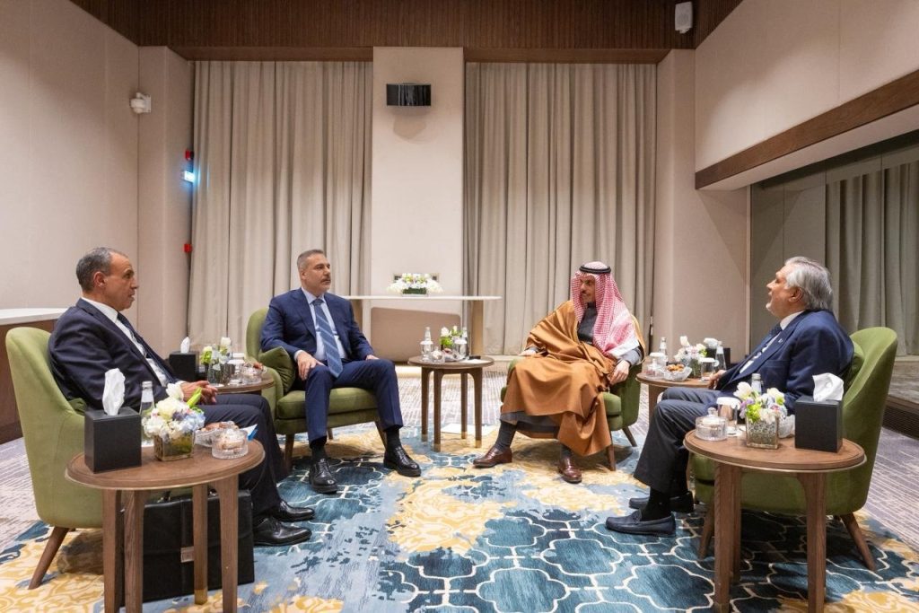 وزير الخارجية يعقد اجتماعًا تنسيقيًا مع وزراء خارجية مصر وتركيا وباكستان