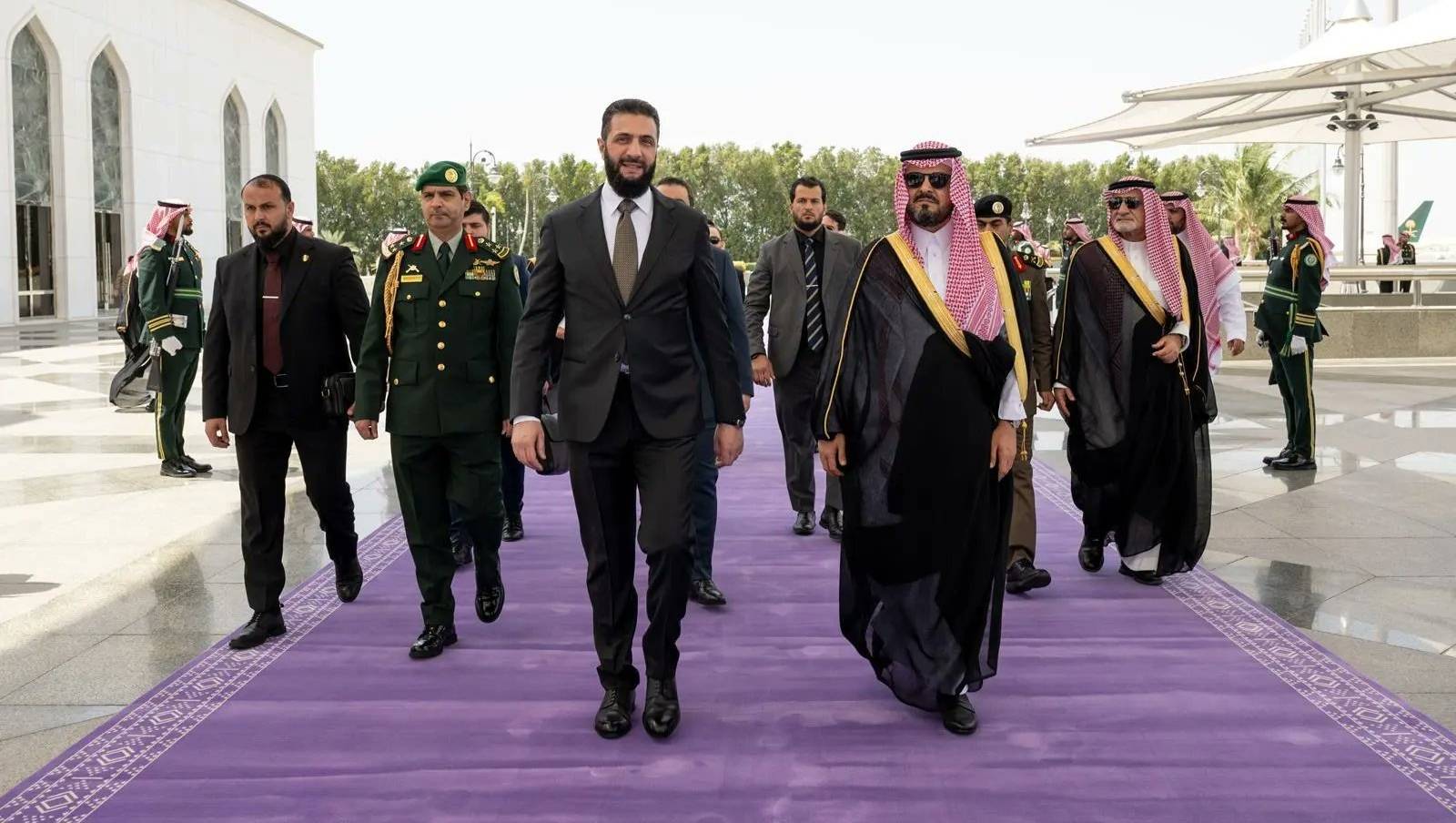 رئيس الجمهورية العربية السورية يصل جدة