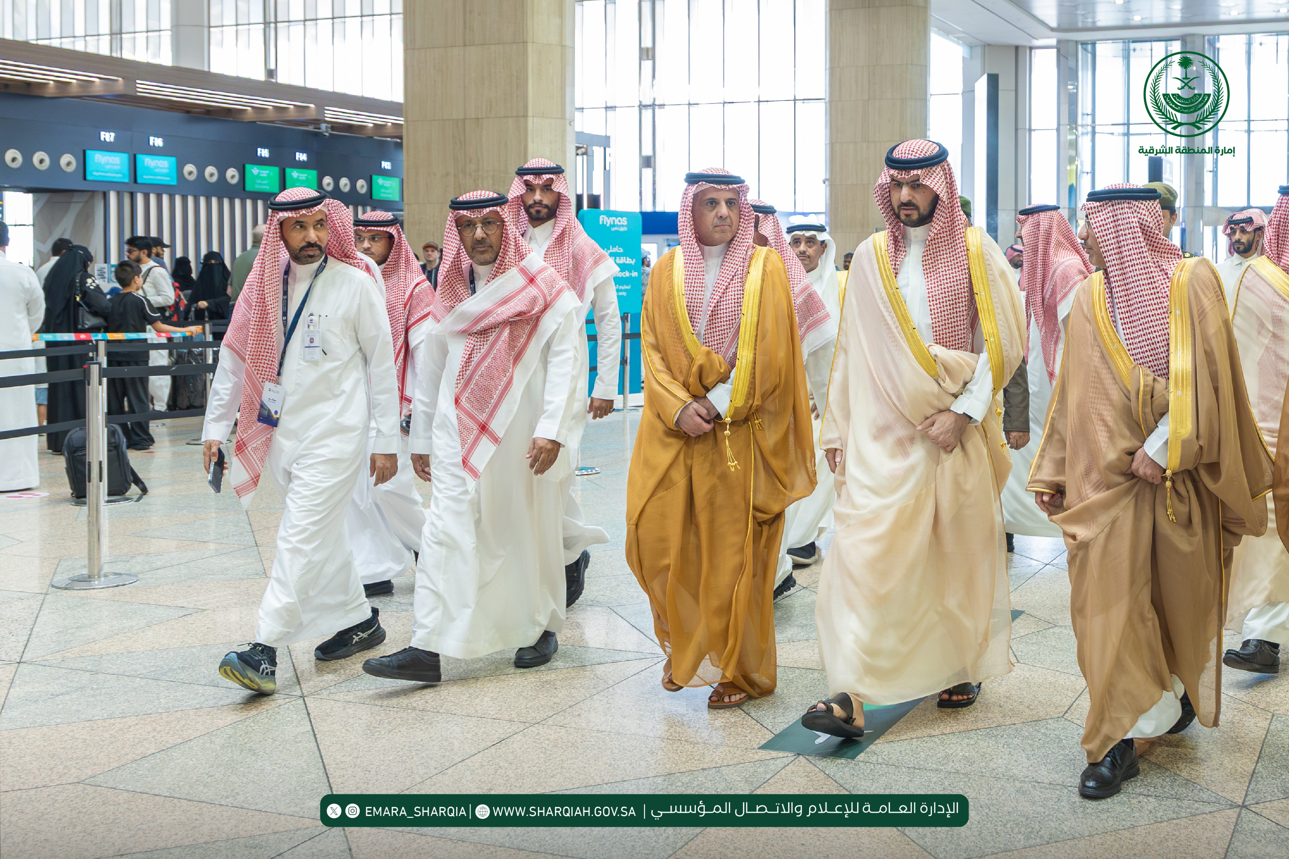نائب أمير المنطقة الشرقية يتفقد جاهزية مطار الملك فهد الدولي لاستقبال ضيوف الرحمن